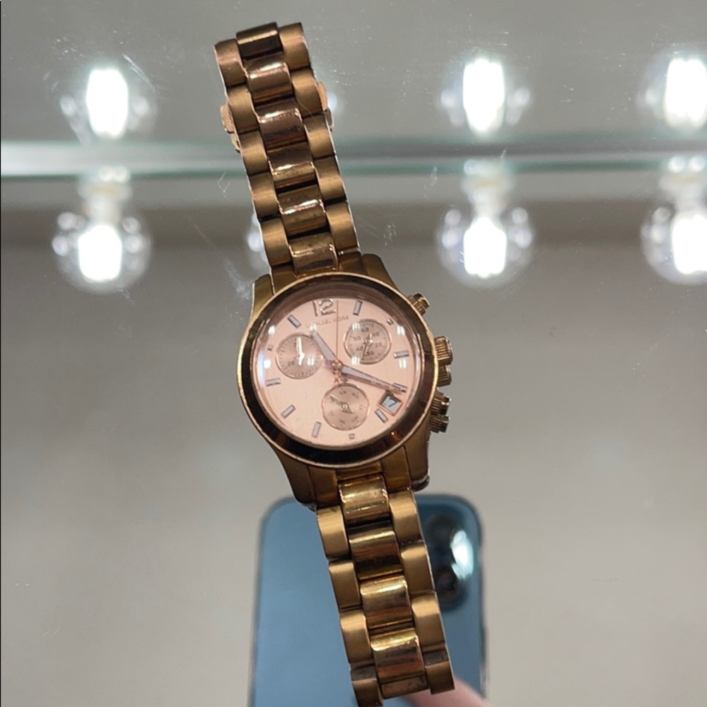 Michael Kors MK Rose Gold Watch